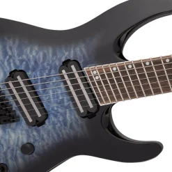 Jackson X Series Soloist Arch Top SLATX7Q MS In Transparent Blue Burst | Electric Guitars | 2919914586