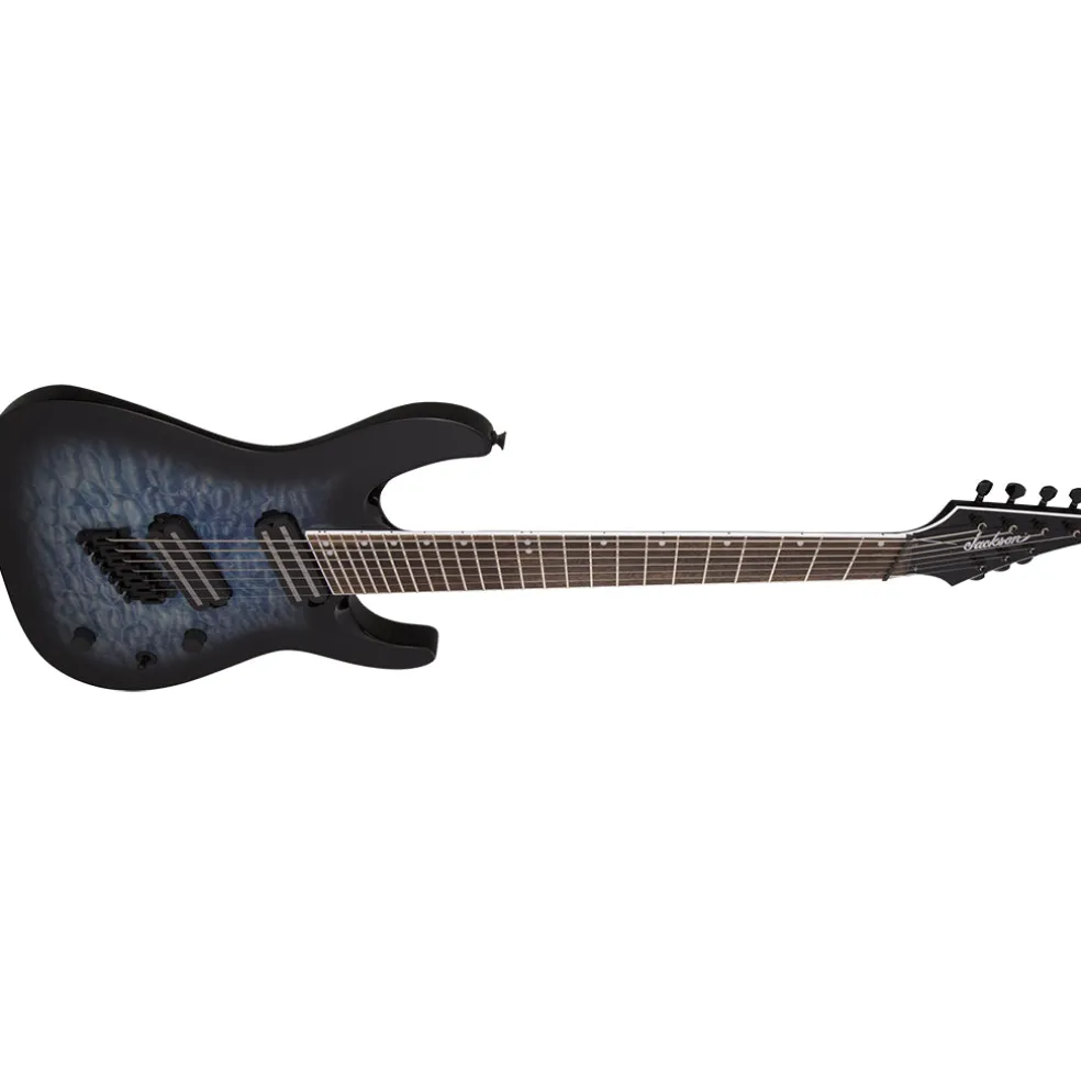 Jackson X Series Soloist Arch Top SLATX7Q MS In Transparent Blue Burst | Electric Guitars | 2919914586