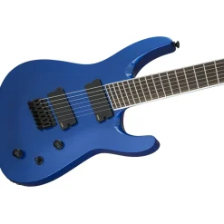 Jackson X Series Soloist Arch Top SLAT7 Multi-Scale - Laurel Fingerboard - Metallic Blue | Electric Guitars | 2916868527