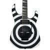 Jackson X Series Soloist SLX DX Graphic Electric Guitar Amaranth Fingerboard Bullseye