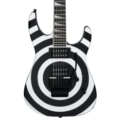 Jackson X Series Soloist SLX DX Graphic Electric Guitar Amaranth Fingerboard Bullseye
