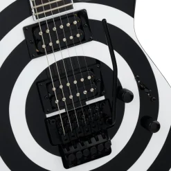 Jackson X Series Soloist SLX DX Graphic Electric Guitar Amaranth Fingerboard Bullseye