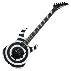 Jackson X Series Soloist SLX DX Graphic Electric Guitar Amaranth Fingerboard Bullseye