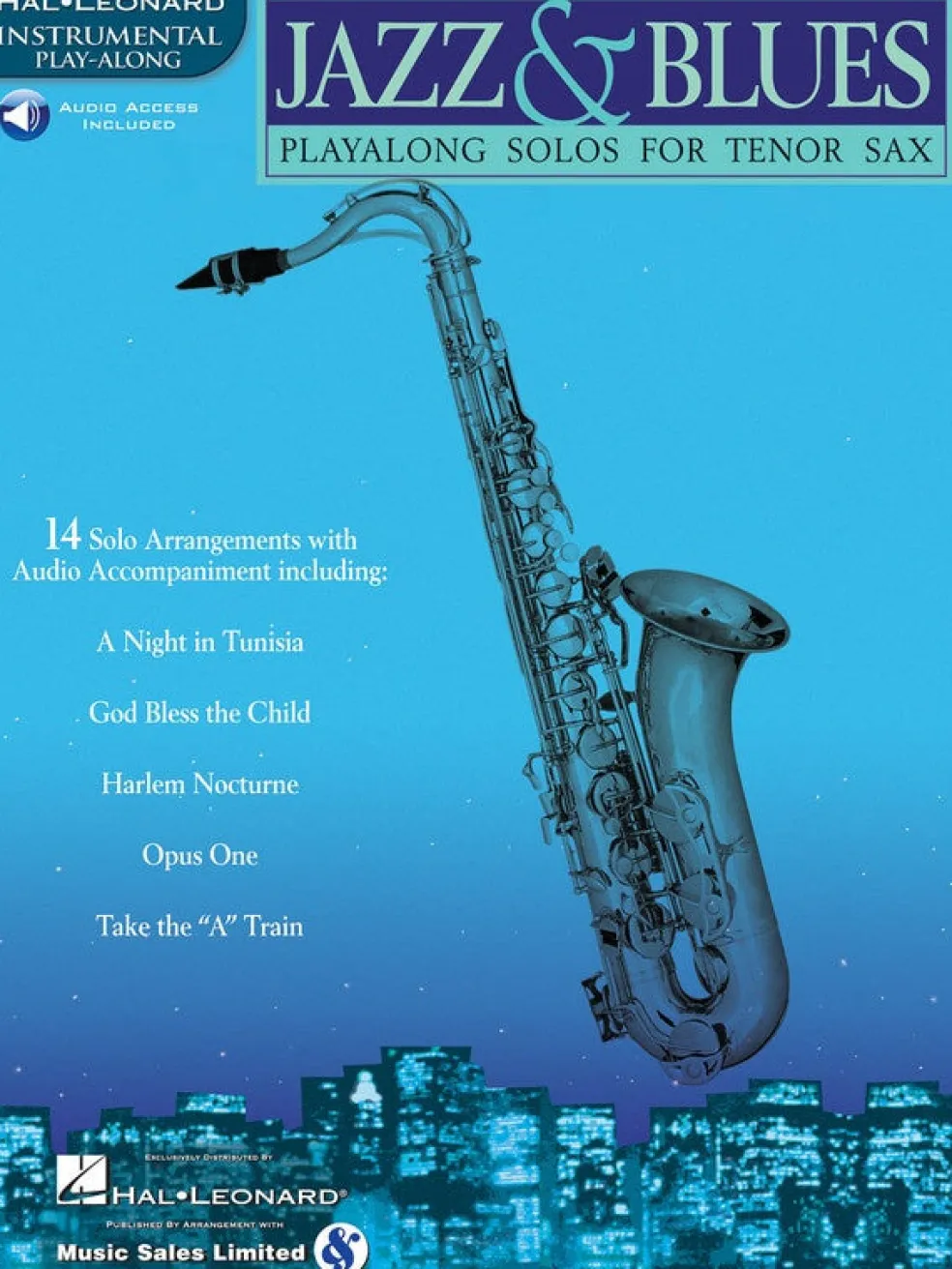 Jazz & Blues Solos - Play Along For Tenor Saxophones