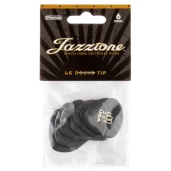 Jim Dunlop Jazztone Large Round Tip Picks - 6 Pack