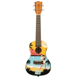 Kala LTP Elvis Blue Hawaii Concert Ukulele
