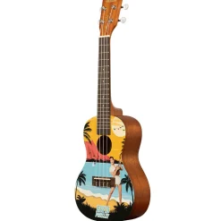 Kala LTP Elvis Blue Hawaii Concert Ukulele