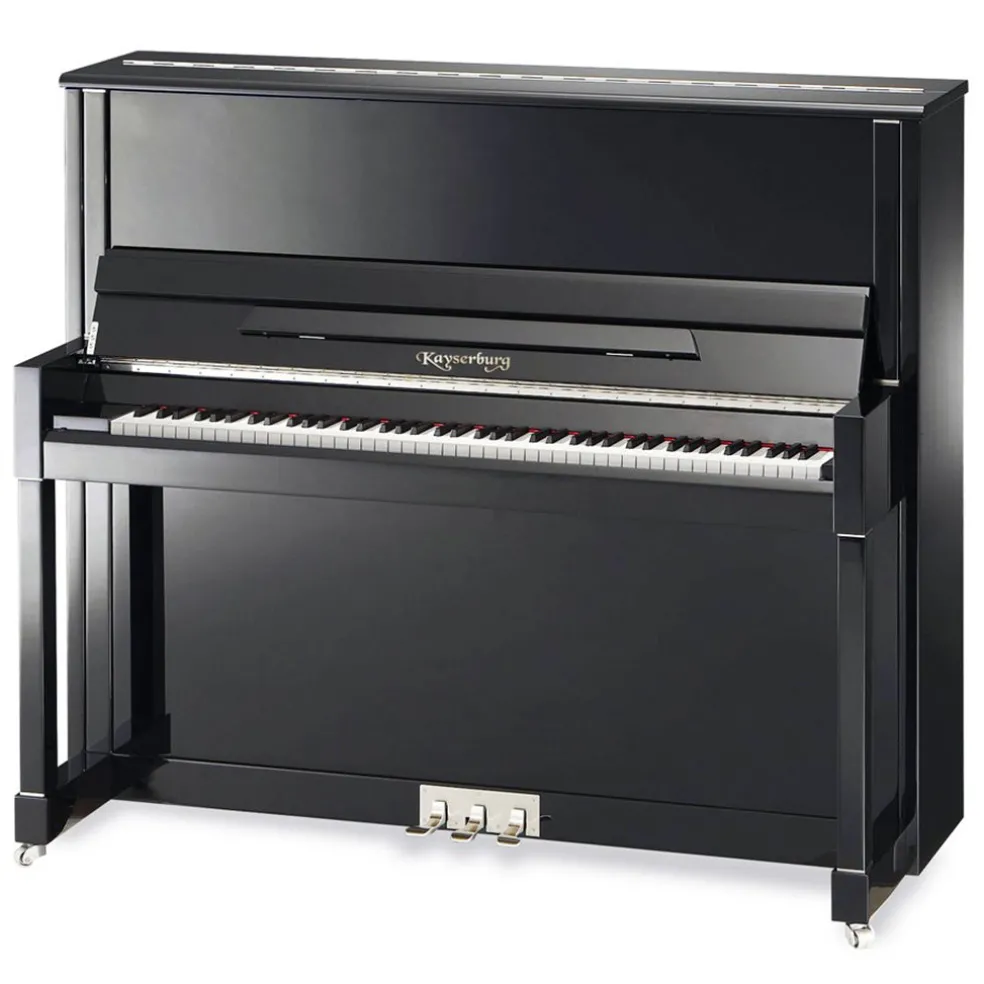Kayserburg - UH-132 Royal Vertical Piano - Ebony Polish
