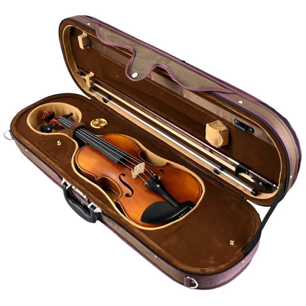 Knight - HDV31 4/4 Size Violin with bow and foam case