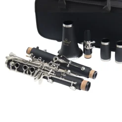 Knight - JBCL-570 17-key Bb Student Clarinet with case - Black