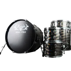 Knight - 5-Piece Drum Kit with Hardware - Psychedelic