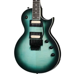 Kramer Assault Figured Electric Guitar - Caribbean Blue Perimeter