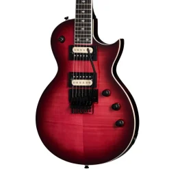 Kramer Assault Figured Electric Guitar - Magenta Perimeter