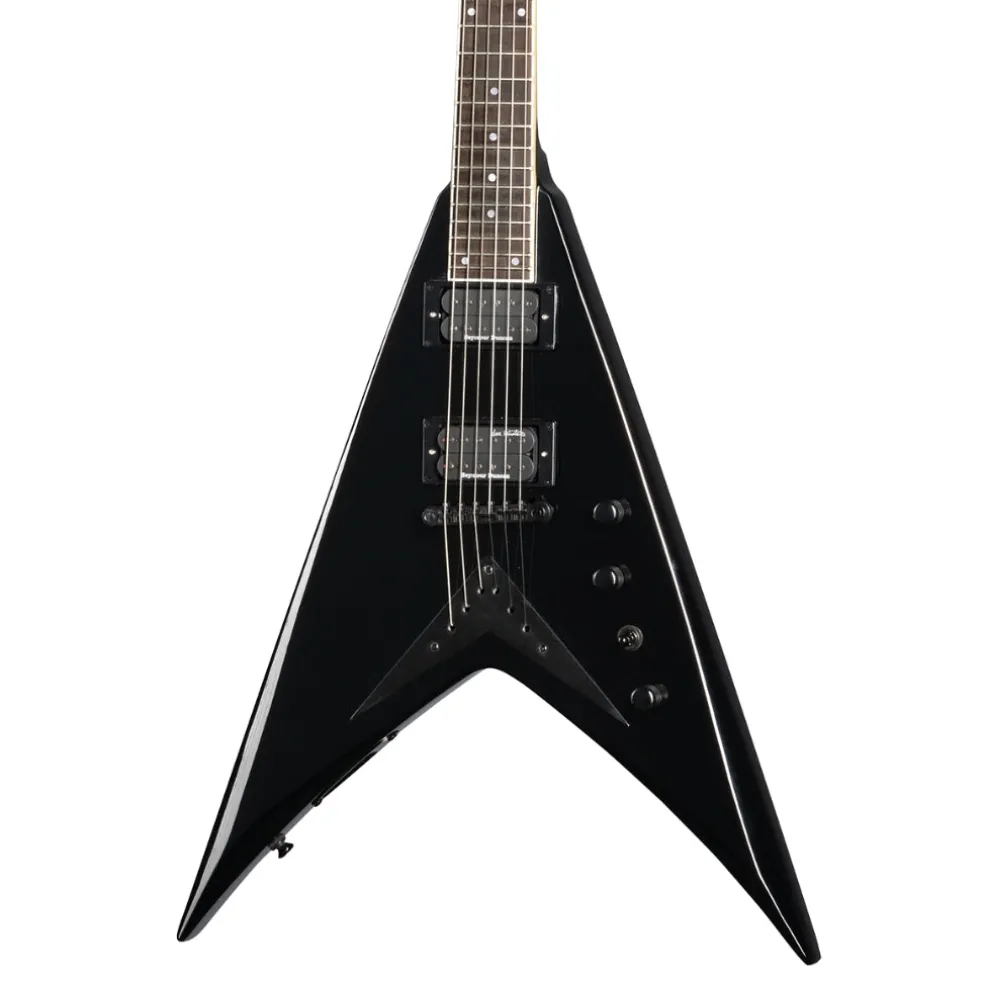 Kramer Dave Mustaine Vanguard in Case Electric Guitar - Ebony