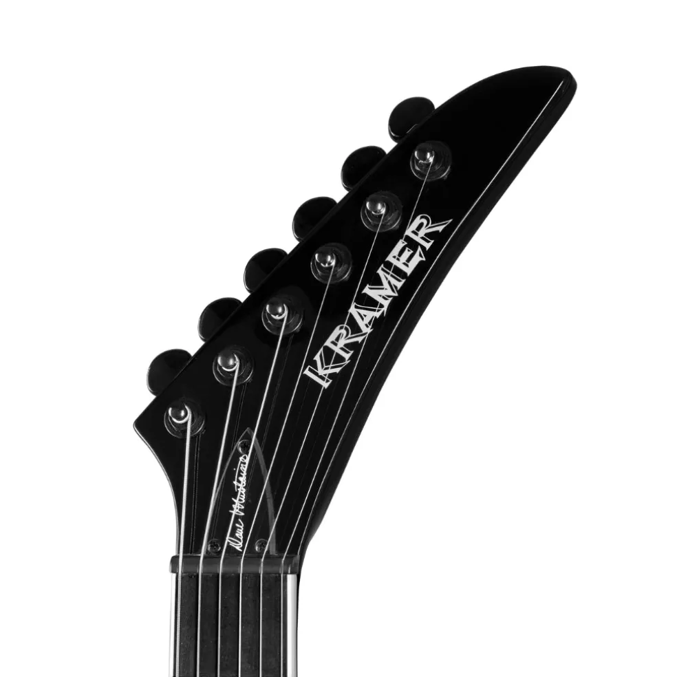 Kramer Dave Mustaine Vanguard in Case Electric Guitar - Ebony