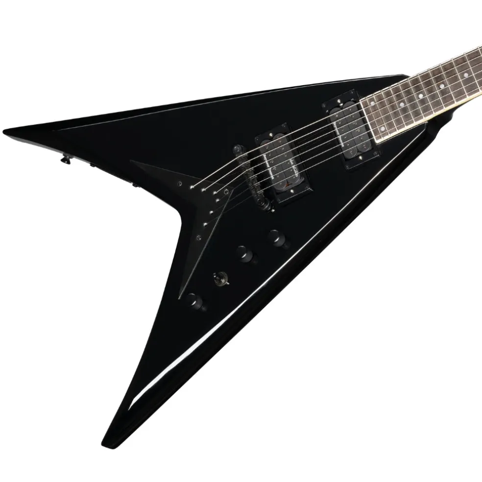 Kramer Dave Mustaine Vanguard in Case Electric Guitar - Ebony