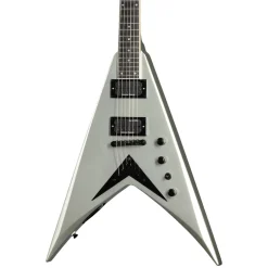 Kramer Dave Mustaine Vanguard in Case Electric Guitar - Metallic Silver