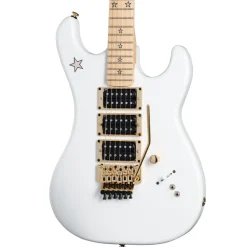 Kramer Jersey Star Electric Guitar - White Pearl