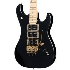 Kramer Jersey Star Electric Guitar - Black Pearl