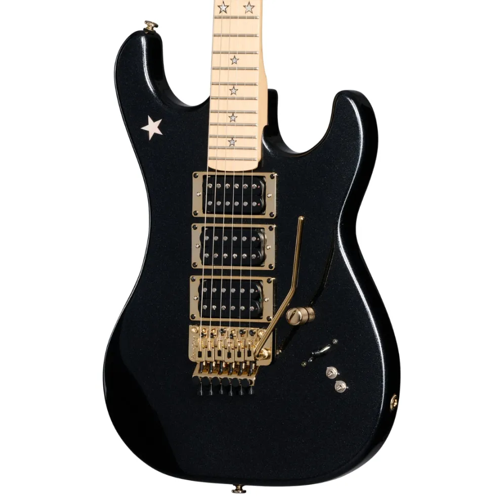Kramer Jersey Star Electric Guitar - Black Pearl