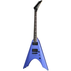 Kramer Nite-V String Through Electric Guitar - Royal Blue Metallic