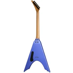 Kramer Nite-V String Through Electric Guitar - Royal Blue Metallic