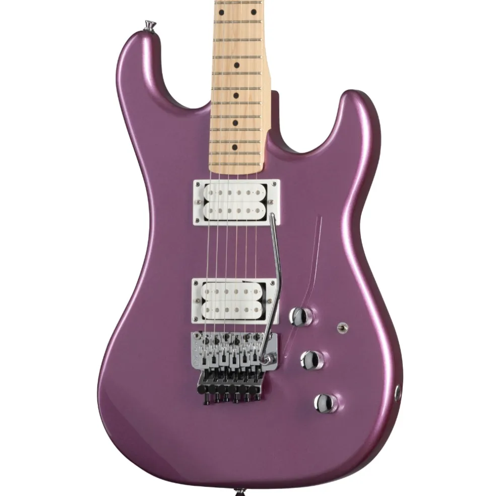 Kramer Pacer Classic Floyd Rose Electric Guitar - Purple Passion Metallic