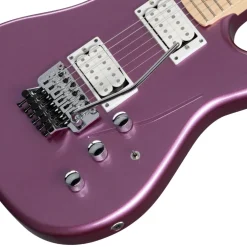 Kramer Pacer Classic Floyd Rose Electric Guitar - Purple Passion Metallic