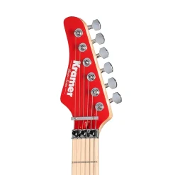 Kramer Pacer Classic Left Handed Electric Guitar - Scarlet Red Metallic