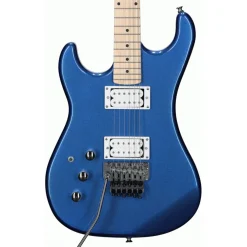 Kramer Pacer Classic Left Handed Electric Guitar - Radio Blue Metallic