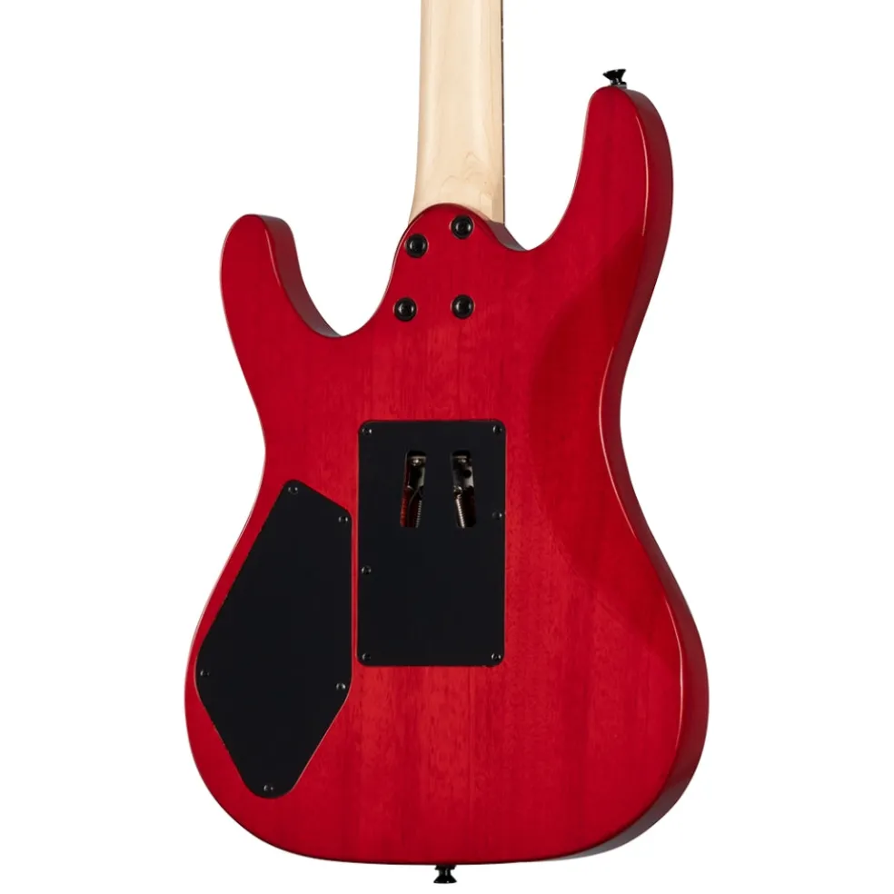 Kramer Striker Figured Floyd Rose Special Electric Guitar - Transparent Red