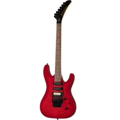 Kramer Striker Figured Floyd Rose Special Electric Guitar - Transparent Red