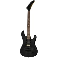 Kramer Striker Figured Stoptail Electric Guitar - Transparent Black