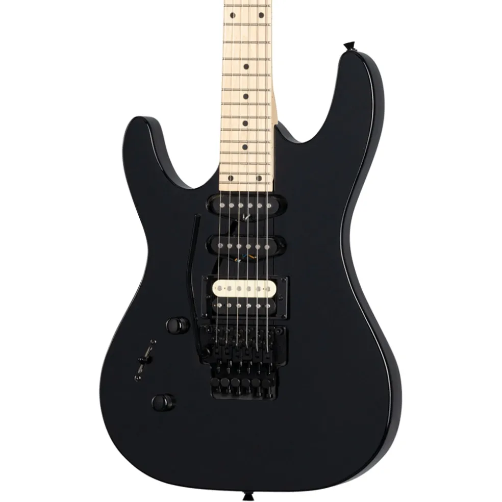 Kramer Striker Floyd Rose Left Handed Electric Guitar - Ebony