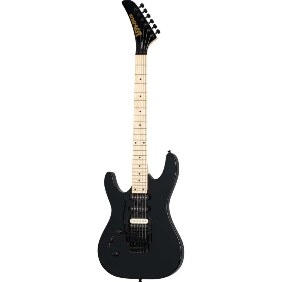 Kramer Striker Floyd Rose Left Handed Electric Guitar - Ebony