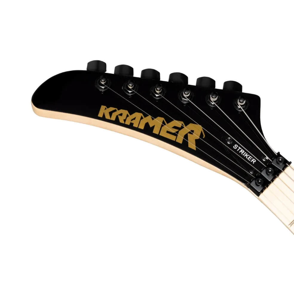 Kramer Striker Floyd Rose Left Handed Electric Guitar - Ebony