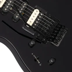 Kramer Striker Floyd Rose Left Handed Electric Guitar - Ebony