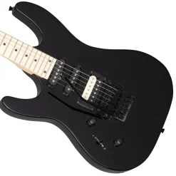 Kramer Striker Floyd Rose Left Handed Electric Guitar - Ebony