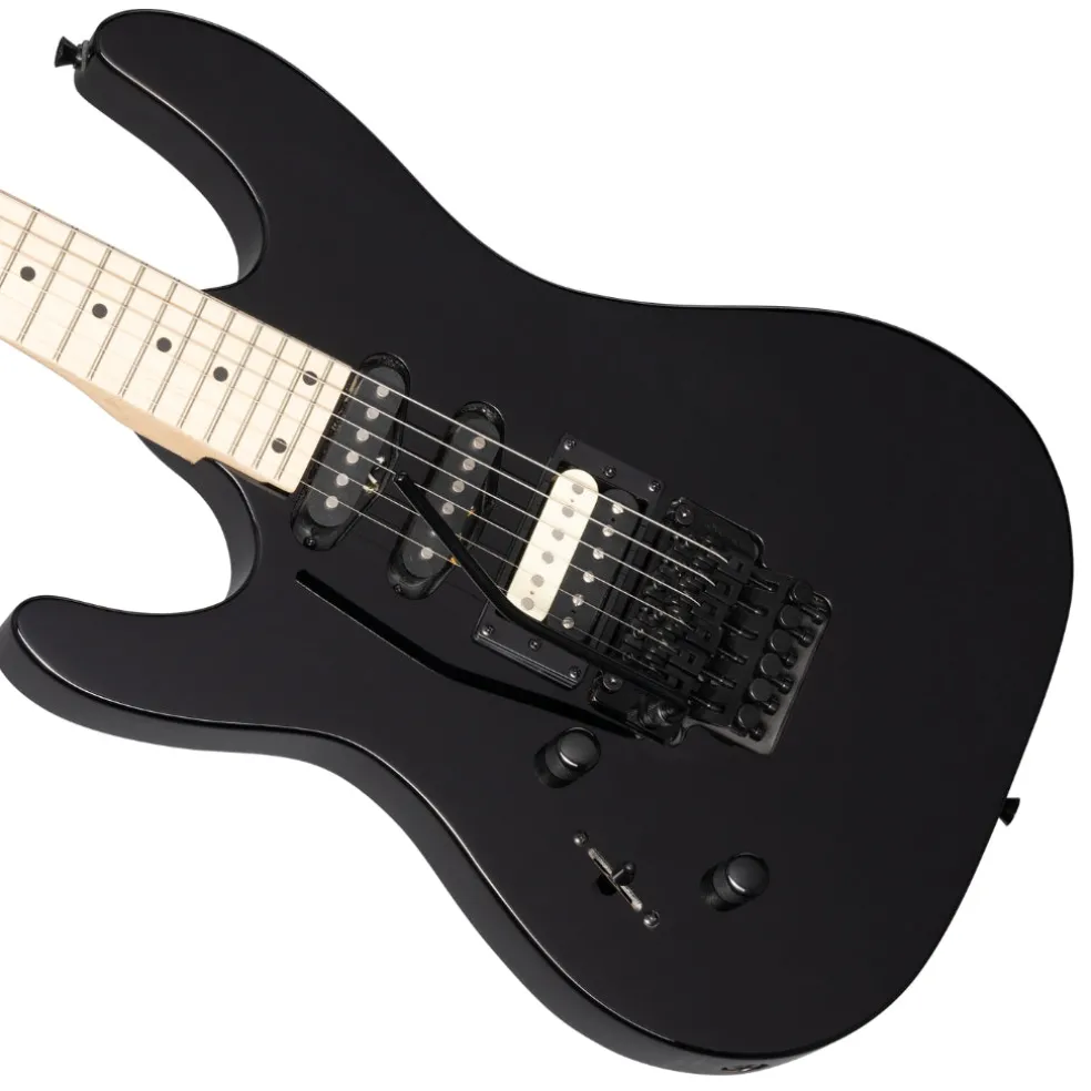 Kramer Striker Floyd Rose Left Handed Electric Guitar - Ebony