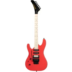Kramer Striker Floyd Rose Left Handed Electric Guitar - Jumper Red
