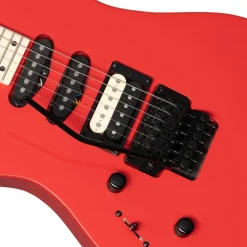 Kramer Striker Floyd Rose Left Handed Electric Guitar - Jumper Red