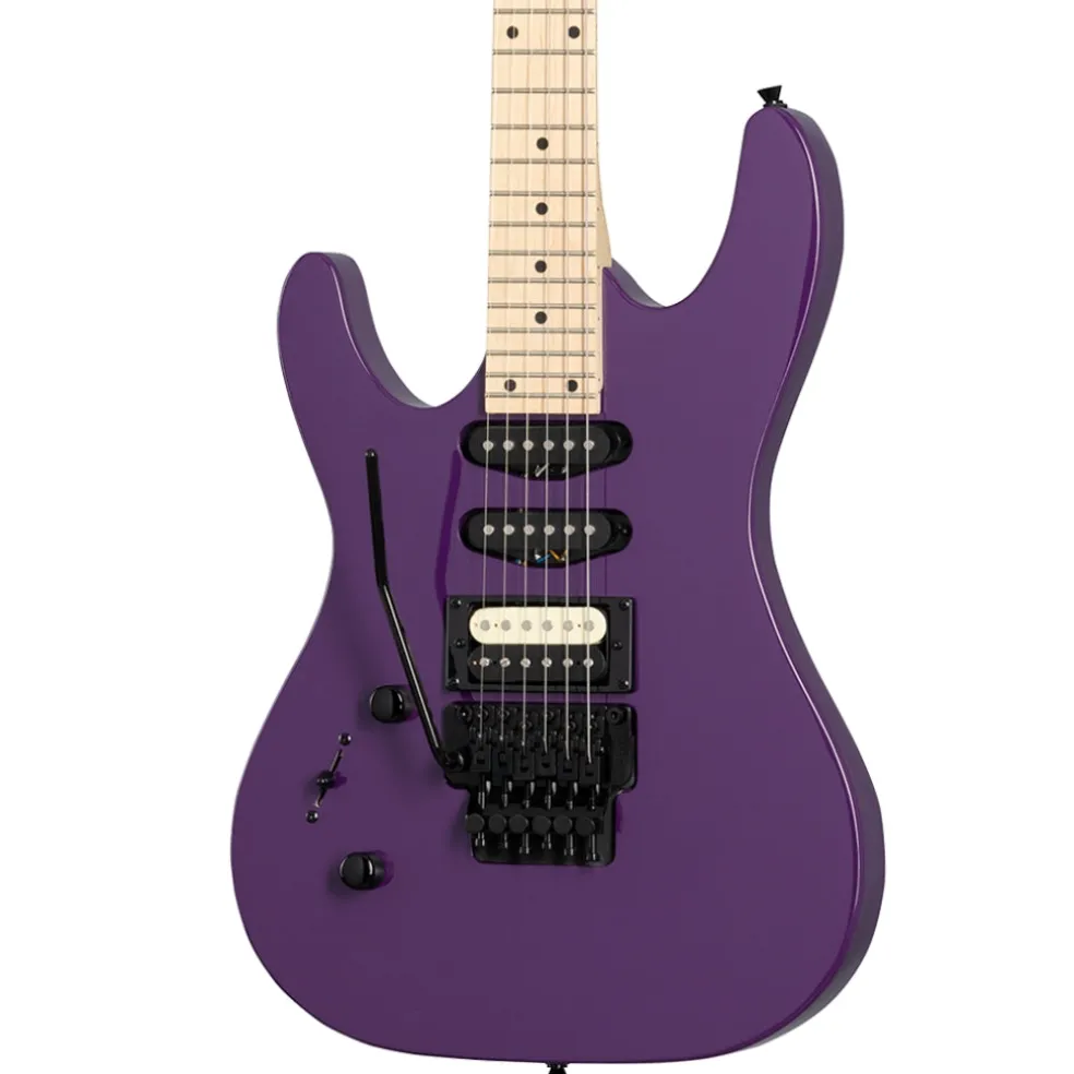 Kramer Striker Floyd Rose Left Handed Electric Guitar - Majestic Purple