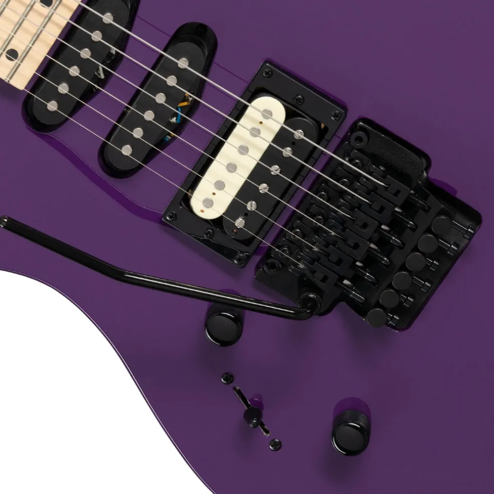 Kramer Striker Floyd Rose Left Handed Electric Guitar - Majestic Purple