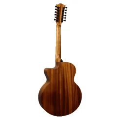 LAG T177 12-String Jumbo Acoustic/Electric Guitar - Natural