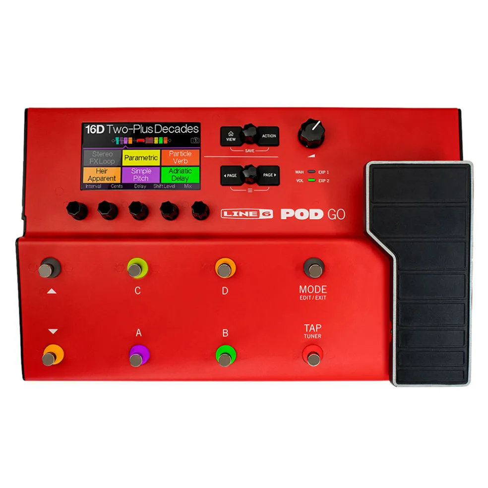 Line 6 POD Go Limited Edition Red