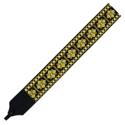 LM 2" Retro Banjo Jacquard Strap - Yellow