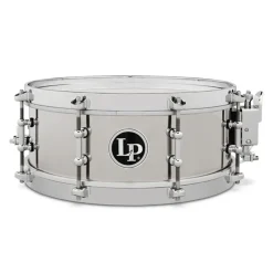 LP LP4512-S Stainless Steel Salsa Snare Drum - 12" X 4.5"