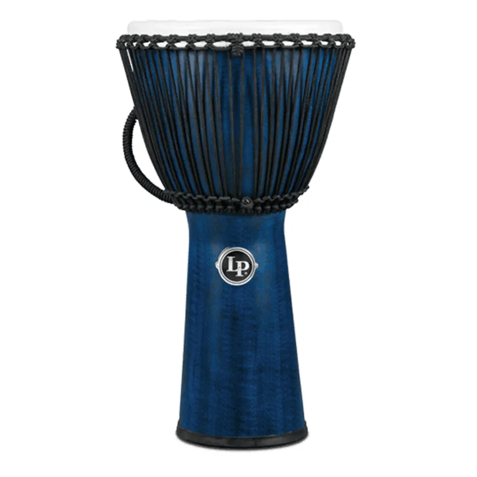 LP World Beat FX 12 1/2" Rope Tuned Djembe - Blue