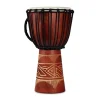 LP World Beat Wood Art Medium Djembe Red