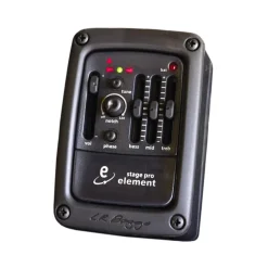 LR Baggs STAGEPRO Element Stage Pro Advanced Undersaddle Pickup With Side mounted preamp